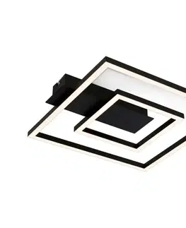 Svietidlá Briloner - LED stropné svietidlo FRAME LED/22W/230V 3000K 30x32 cm čierna 3772-015