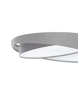 Svietidlá  LED stmievateľné stropné svietidlo SM. GALAXY M. LED/24W/230V pr. 55 cm sivá/biela + diaľkový ovládač D-090-060-012-RC