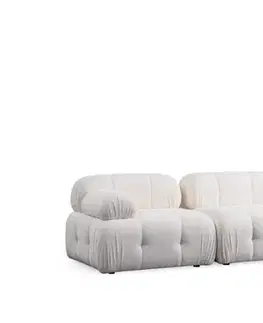 Pohovky a gauče Trojmiestna pohovka Petite 3 - White