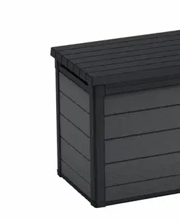 Úložné boxy a chladničky KETER Úložný box AMPEZZO 757L | sivá