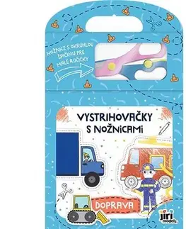 Nalepovačky, vystrihovačky, skladačky Vystrihovačky s nožnicami Doprava