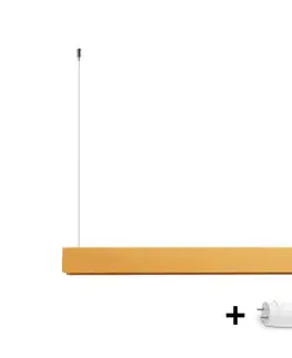 Svietidlá  SL.1396 - LED Luster na lanku SPARK 1xG13/8,5W/230V zlatá SL.1396