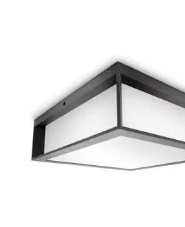 Záhradné lampy Philips - Vonkajšie stropné svietidlo SKIES 2xE27/14W/230V IP44 antracit 871951438532000