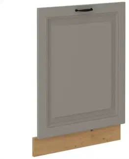 Dvierka a čelá zásuviek pre kuchynske skrinky Dvierka umývačky riadu Stilo claygrey/artisan 713x596