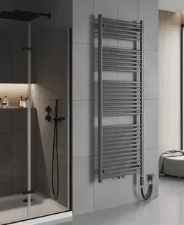 Radiátory do kúpeľne MEXEN/S - Hades radiátor + vykurovacia tyč 1800 x 600 mm, 900 W, antracit W104-1800-600-2900-66