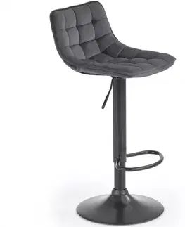 Barové stoličky Barová Stolička H-95 Šedá