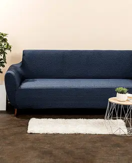 Prehozy 4Home Multielastický poťah na sedačku Comfort Plus modrá, 180 - 220 cm, 180 - 220 cm