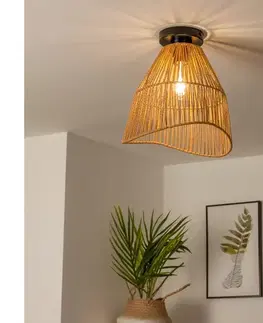 Svietidlá BRILAGI - LED Prisadený luster CERIA BOHO 1xE27/40W/230V pr. 30 cm hnedá BG3988+EG781101