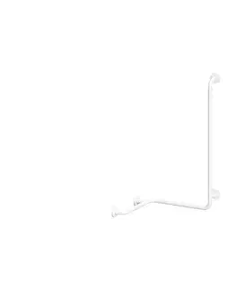 Svietidlá BEMETA Biele madlo do sprchy 66x118 cm 301122023