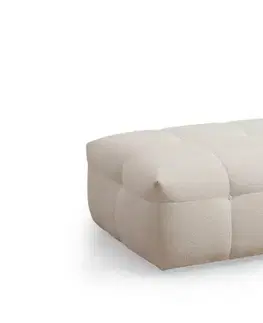 Taburety a podnožky Taburetka Cady Ottoman - Beige