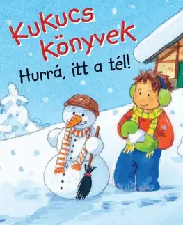 Leporelá, krabičky, puzzle knihy Kukucs könyvek - Hurrá, itt a tél!