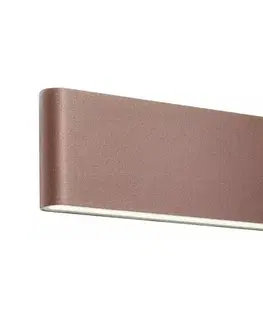 Svietidlá Redo 90453 - LED Vonkajšie nástenné svietidlo KLIPPE LED/24W/230V 3000K IP54 hnedá 90453