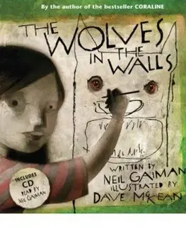 V cudzom jazyku Wolves in the Walls+CD - Neil Gaiman,Dave McKeane