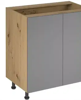 Kuchynské skrinky stojace Kuchynská skrinka Langen D80 beige
