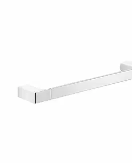 Kúpeľňový nábytok GEDY PI213513 Pirenei držiak uterákov 35 x 6,6 cm, strieborná