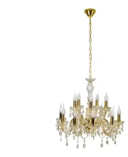 Svietidlá  Luster na reťazi MARIA TERESA 12xE14/40W/230V 30-94608