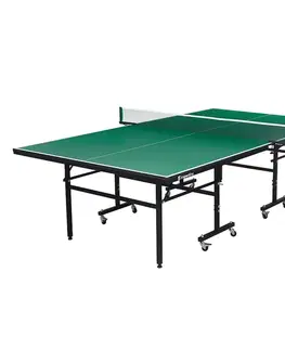 Stoly na stolný tenis Stôl na stolný tenis inSPORTline Sental 150 zelená