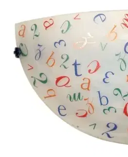 Stropná svetla Nástenná stropná lampa Stropná lampa s písmenami 60W