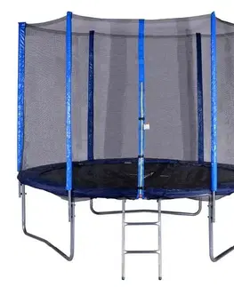 Trampolíny Trampolína so sieťou a schodmi Spartan 250 cm