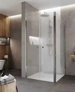 Sprchovacie kúty Mereo Sprchový kút, Novea, obdĺžnik, 100x90x200 cm, chróm ALU, sklo Point CK87542Z