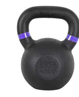 Kettlebell Liatinová činka inSPORTline Ketlebel Powder 20kg