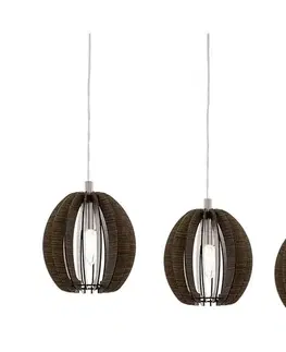 Svietidlá Eglo 94641 - Luster COSSANO 3xE14/60W/230V 94641