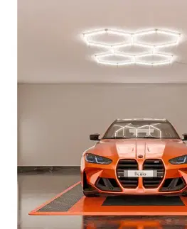 Svietidlá SmartLED LED stmievateľné stropné svietidlo HEXAGON LED/192W/85-265V 5000K CRI 90 IP54 biela 5420