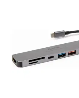 Predlžovacie káble  USB hub 7v1 Power Delivery 100W HDMI 4K PMH9997B