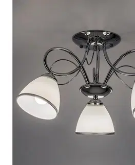 Svietidlá BRILAGI - Prisadený luster FRED, 3×E27/60W/230V, priemer 59 cm, lesklý chróm 63036