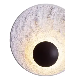 Svietidlá MAXLIGHT W0325 - LED Nástenné svietidlo OYAKA LED/5W/230V pr. 29 cm biela/čierna W0325