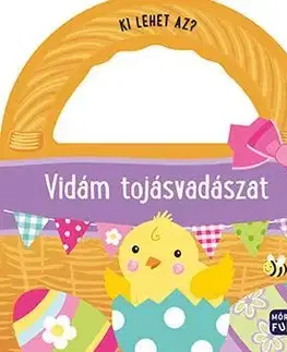 Leporelá, krabičky, puzzle knihy Ki lehet az? Vidám tojásvadászat