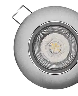 LED osvetlenie  LED zapustené stropné svietidlo EXCLUSIVE LED/5W/230V 4000 K strieborné ZD3222