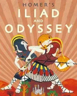 V cudzom jazyku Homer's Iliad and Odyssey - Gillian Cross,Neil Packer