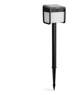 Lampy Philips - LED Solárna lampa so senzorom EZRA LED/1,8W/3,7V 3000K IP44 8720169362123