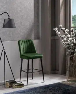 Barové stoličky Bar Stool Set (2 Pieces) Vento - Green