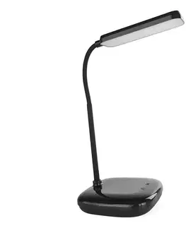 Lampy  LED Stmievateľná flexibilná stolná lampa LED/12W/230V 3000K/4000K/6500K čierna Z7638B