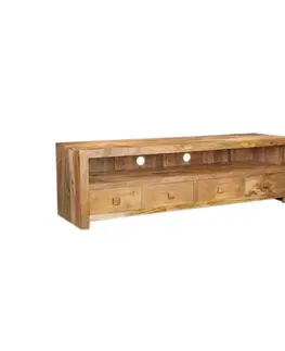 TV stolíky TV stolík Hina 160x50x45 z mangového dreva