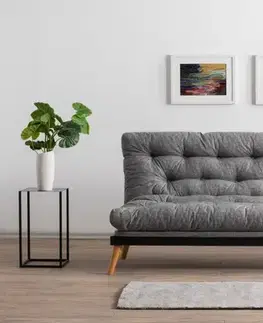 Pohovky a gauče Trojmiestna rozkladacia pohovka Saki - Light Grey