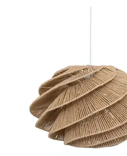 Svietidlá Atmosphera - Luster na lanku OZAN 1xE27/40W/230V juta 202692