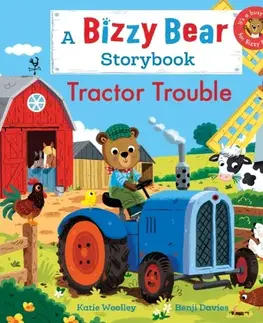 Leporelá, krabičky, puzzle knihy Tractor Trouble - Katie Woolley