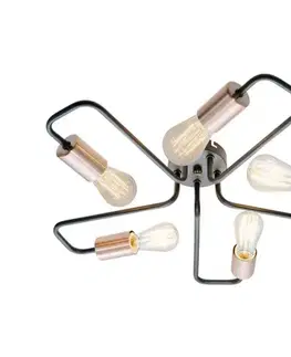 Svietidlá  Prisadený luster HERPE 5xE27/60W/230V 35-66930