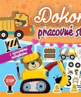 Nalepovačky, vystrihovačky, skladačky Dokonči pracovné stroje