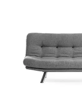 Pohovky a gauče Trojmiestna rozkladacia pohovka Misa Small Sofabed - Light Grey