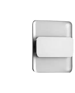 LED osvetlenie LDST DU-01-SS-BZ10 - LED schodiskové svietidlo DUO 10xLED/1,2W/230V matný chróm DU-01-SS-BZ10