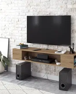 TV stolíky TV stolík Peti - Walnut