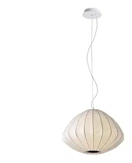 Svietidlá Viokef Lighting LED luster na lankách BOLA LED/11W/230V + 1xE27/5W krémový 4334300