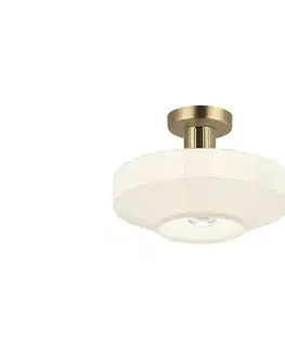 Svietidlá Viokef Lighting Prisadené stropné svietidlo VIVIAN 1xE27/40W/230V zlaté 4310801