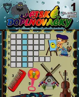 Pre deti a mládež - ostatné Detské doplňovačky 1 2022 búrkové - Jela Mlčochová