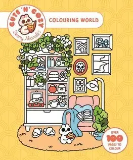 Maľovanky pre dospelých Cute n Cozy Colouring World - Zenny Abanales
