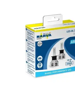 Žiarovky SADA 2x LED Autožiarovka H3 PK22s/19W/12V 6500K - Narva 18058RPNVAX2 NAR-18058RPNVAX2